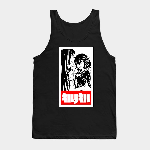 Obey the fibers Tank Top by Xieghu